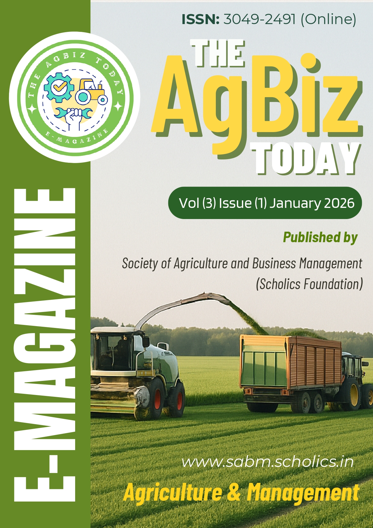 Vol 3 Issue 1 Jan Cover